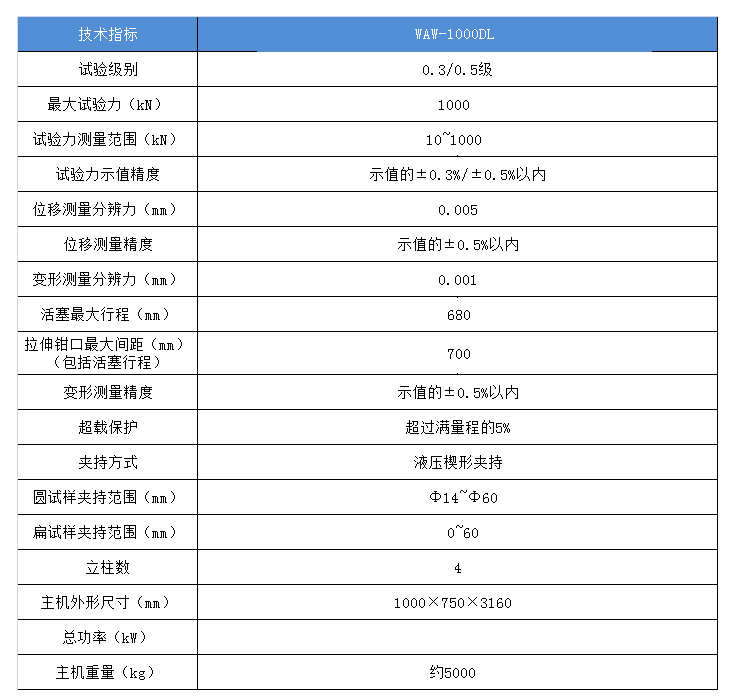 100t液压拉力试验机（单空间）